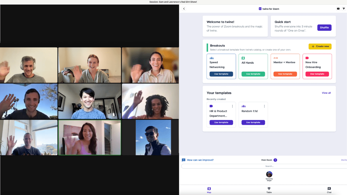 twine for Zoom to Provide Live Networking for Zoom Events Customers